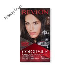 Revlon Color Silk Beautiful Hair Color 20 BROWN BLACK